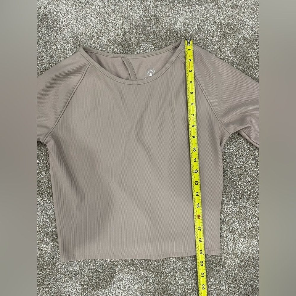 Chic Taupe Long Sleeve Top - Picture 6 of 9